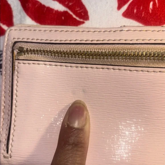 Kate Spade Blush Pink Bow Wallet - Picture 10 of 12